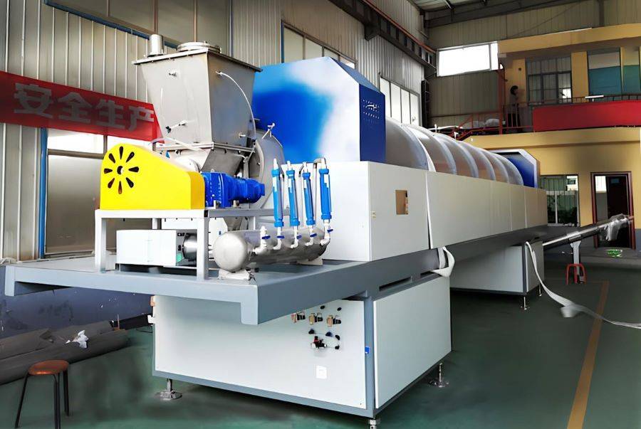 Vacuum sealed high temperature electric heating rotary pyrolysis furnace