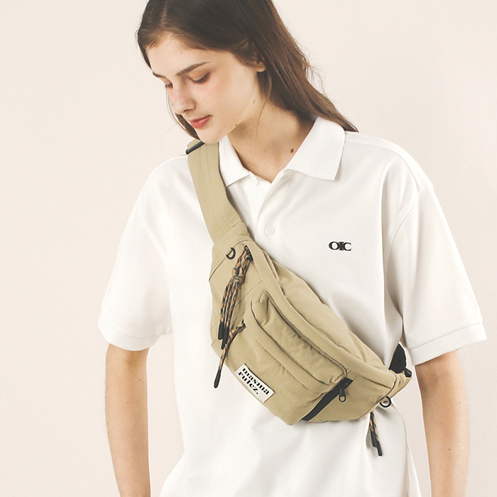 ★masmarulez★ mama sling waist bag_Black mama sling waist bag_Black : Masmarulez [마스마룰즈]