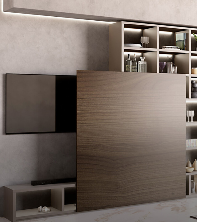 <div style="position: relative; height: 300px;">   <div style="     position: absolute;     bottom: 20px;     left: 20px;     color: white;   ">     <p style="margin: 0;">       <span style="font-size: 28px; font-weight: bold;">TERNO</span><br>       <span style="font-size: 16px;">공간활용의 새로운 기준</span>     </p>   </div> </div>