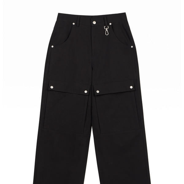 7/18 예약배송] Front Pocket Pants - Black : 락케이크 Rock Cake