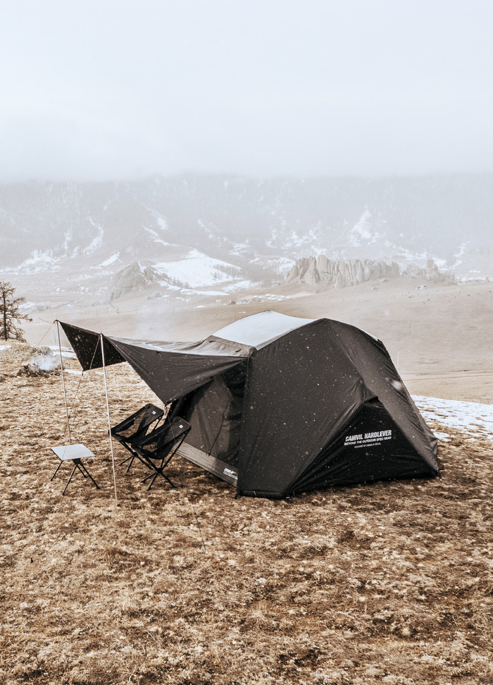 CAMVIL CRAB 2P カニテント フルセット CAMVIL CRAB 4人用 キャンバス