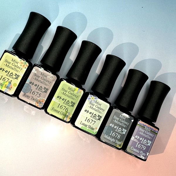 Mist Star Galaxy - Metallic [1674_1679] : ICEGEL