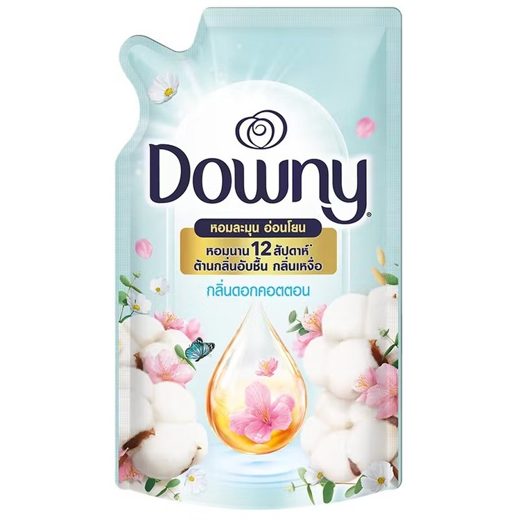 Downy/태국 다우니 섬유 유연제 - 프리미엄 파퓸 (Pure Cotton Love) 480ml : 니코니코 타이 마켓 ...