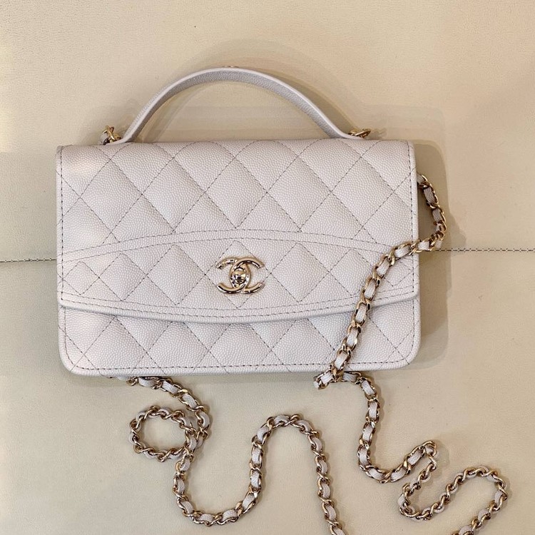 샤넬 25c 크루즈 WOC 탑핸들 미니백