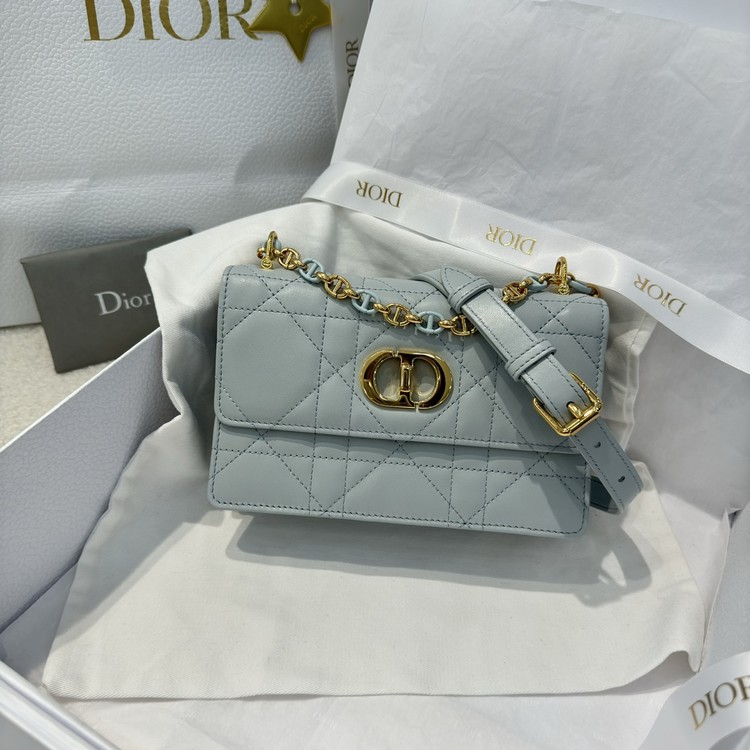 디올 카로 램 마크로캔 미니 레더