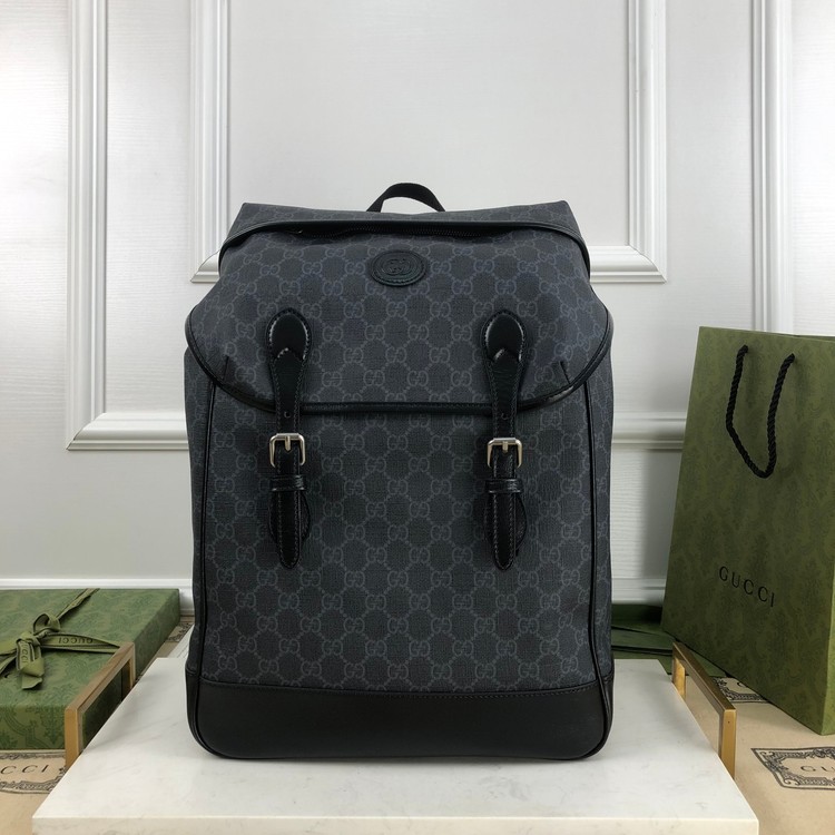 구찌 인터로킹 GG 미디움 백팩