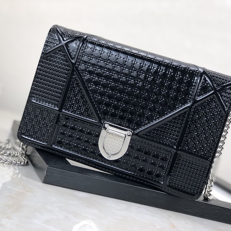 디올 라마 WOC 체인 숄더백