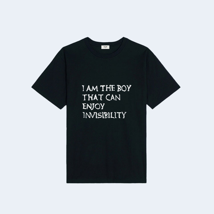 셀린느 루즈핏 반팔 티셔츠