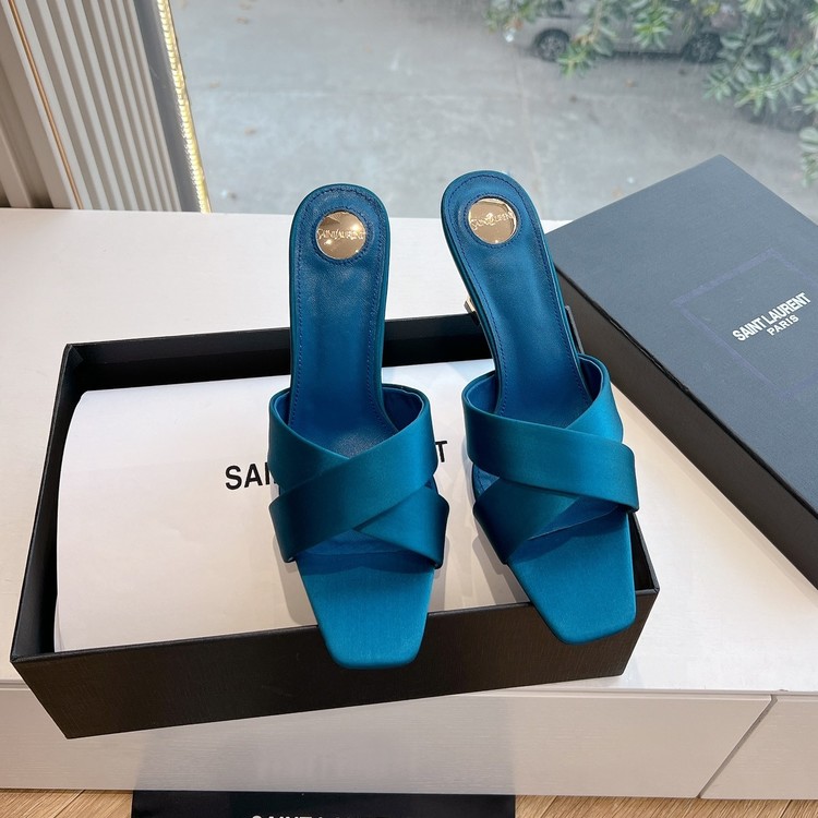 생로랑 오피움 85 새틴 뮬