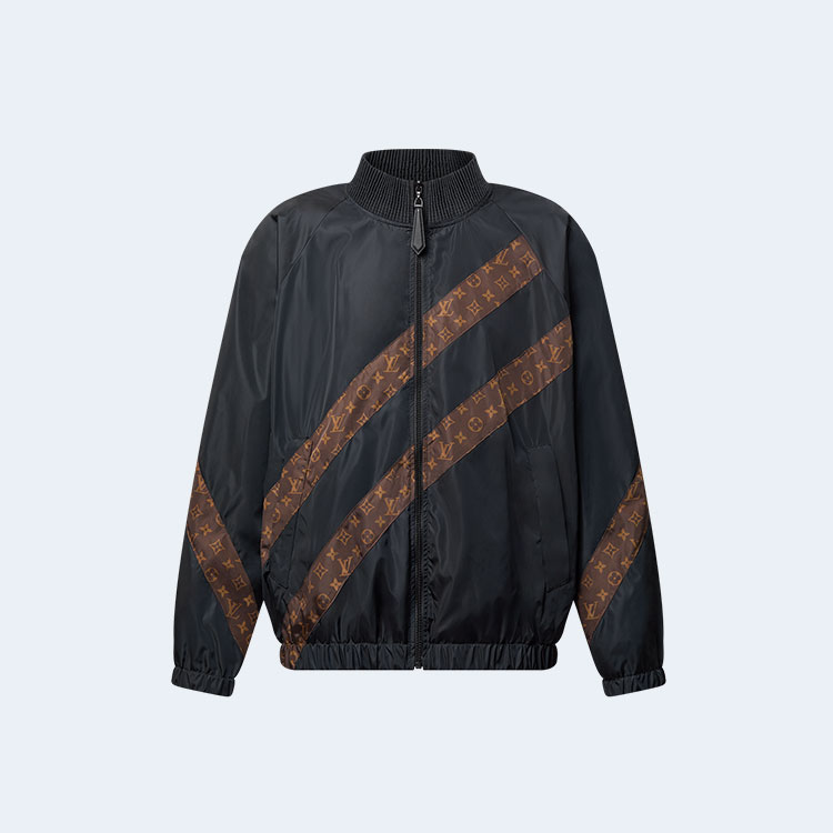루이비통 모노그램 스트라이프 집업 재킷