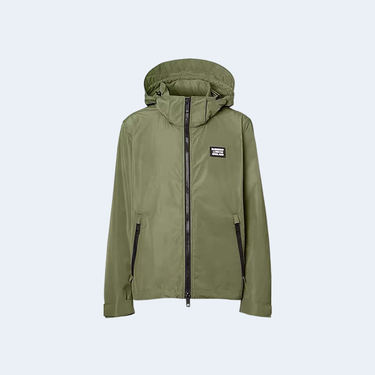 버버리 팩어웨이 후드 자켓 올리브