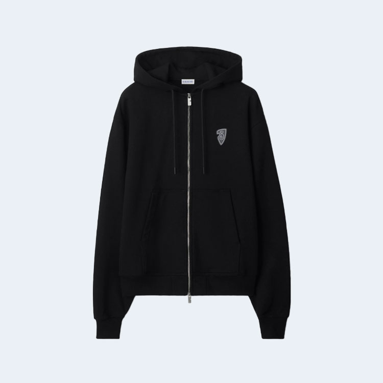 버버리 EKD 코튼 지퍼 후디