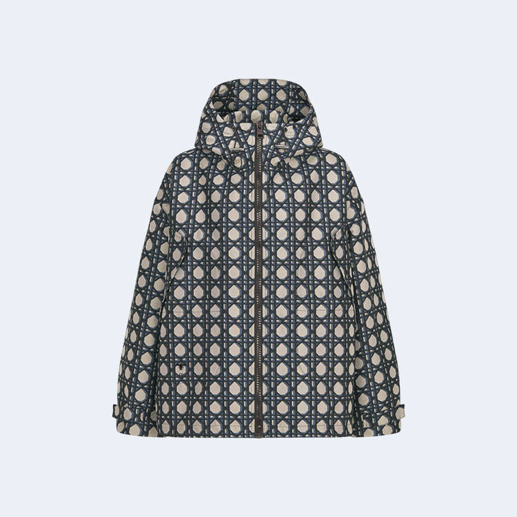 디올 매크로까나쥬 방수 후드 재킷