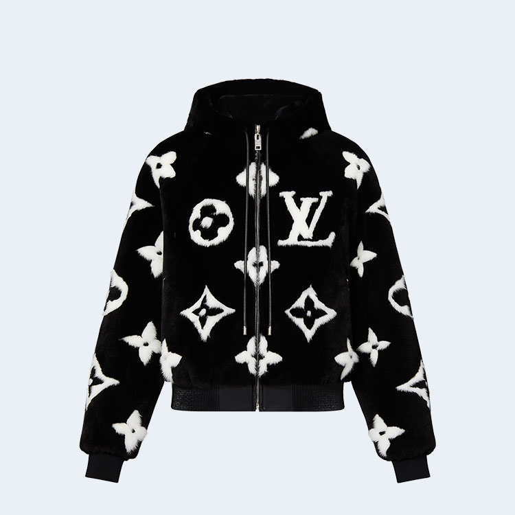 루이비통 나이트 모노그램 밍크 후디 1A9LBX