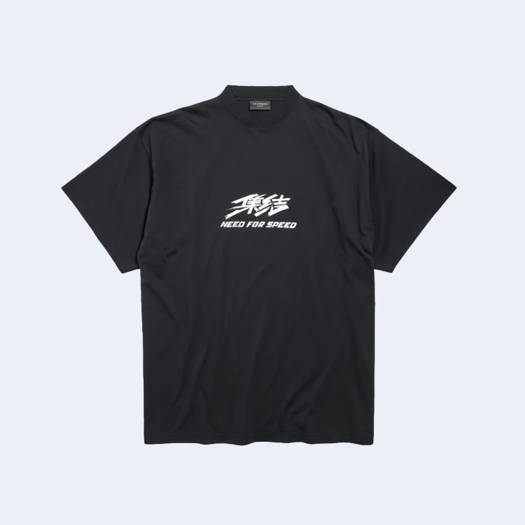 발렌시아가 플라워 코튼 톱