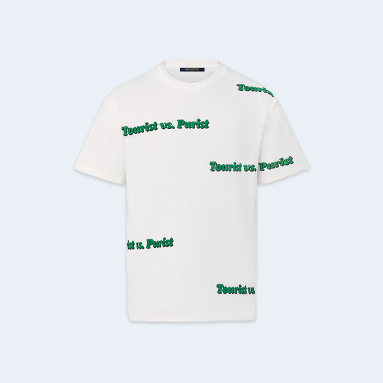 루이비통 TOURIST VS PURIST 프린트 티셔츠 1A971T