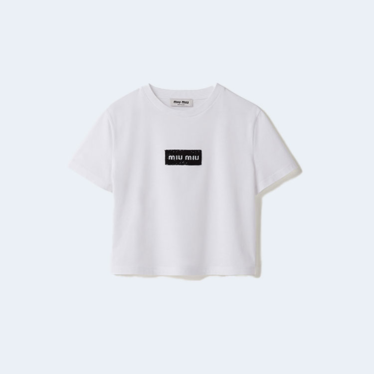 미우미우 저지 티셔츠