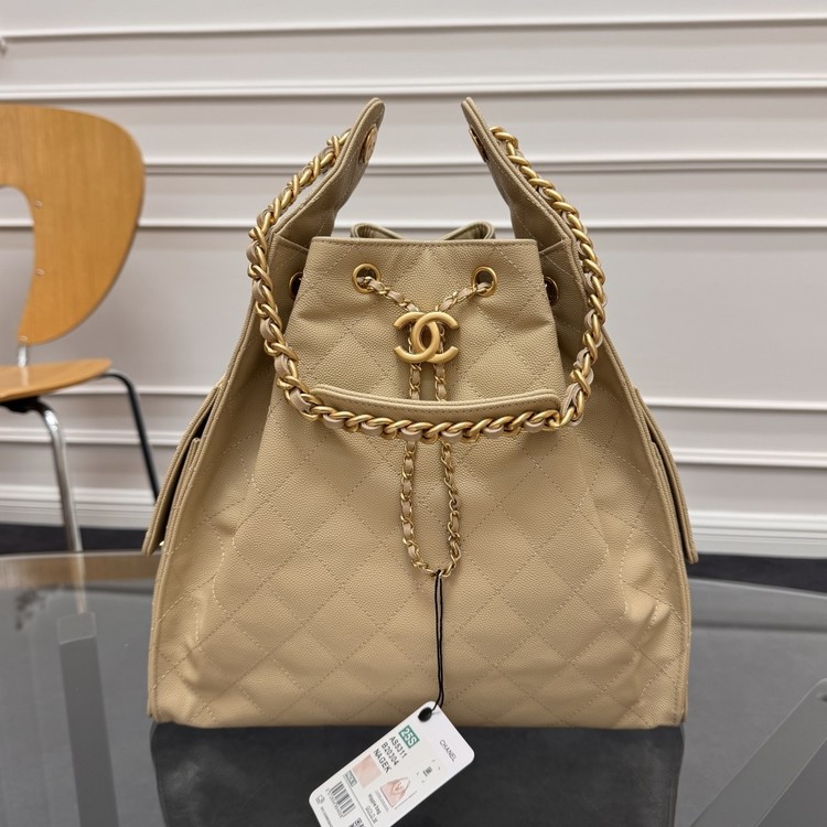 샤넬 25c 뉴호보백 샤이니 카프스킨 40