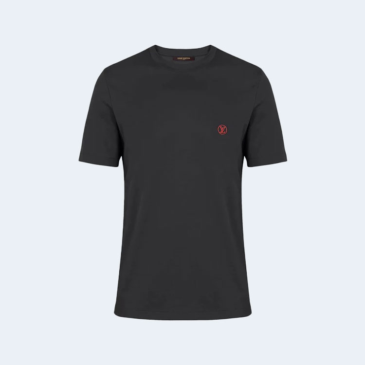 루이비통 클래식 자수 티셔츠