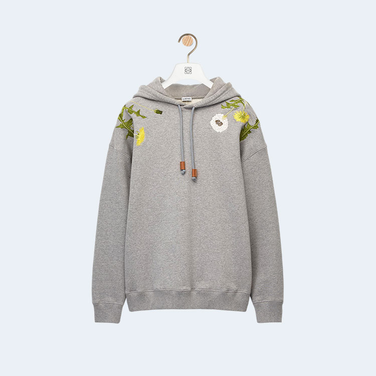 로에베 애너그램 플라워 후디