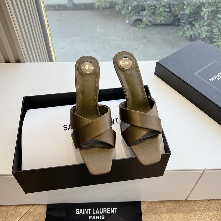 생로랑 오피움 85 새틴 뮬