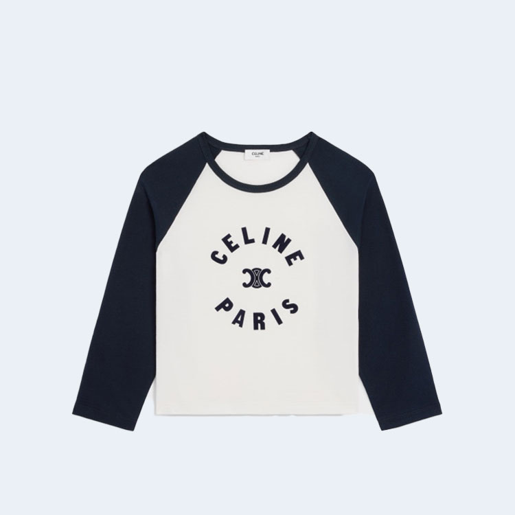셀린느 코튼 저지 트리옹프 티셔츠