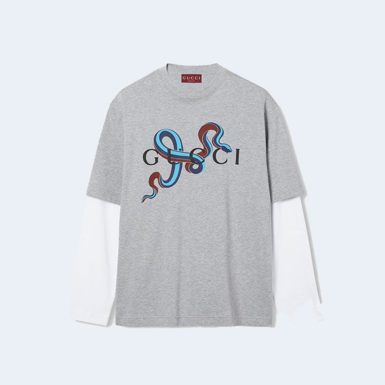 구찌 Snake Year Series 롱 슬리브