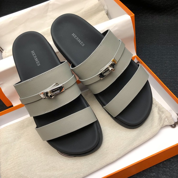 에르메스 잭슨 카프스킨 샌들