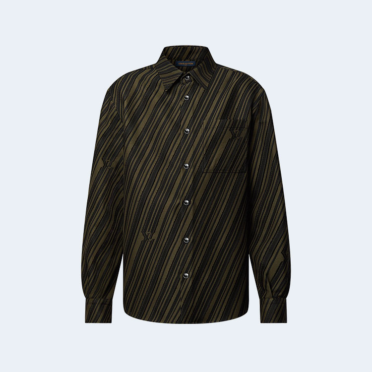 루이비통 코튼 자카드 셔츠 1AFAU5