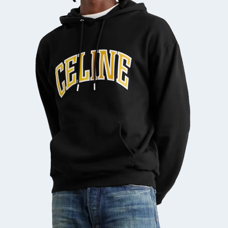 셀린느 루즈 핏 코튼 후디