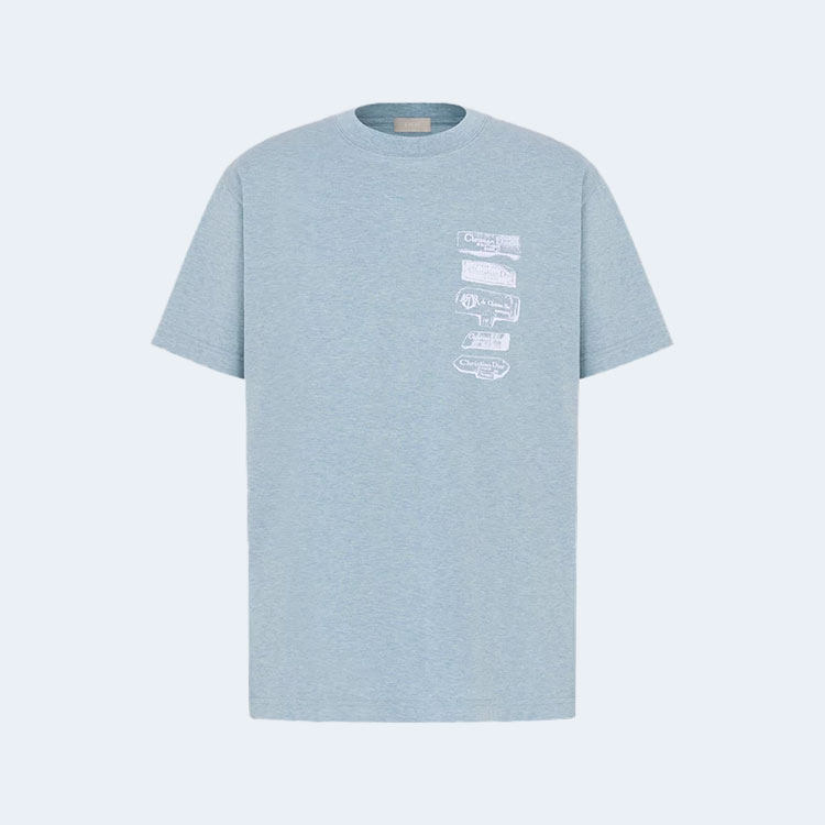 디올 아카이브 라벨 루즈핏 티셔츠