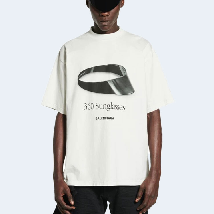 발렌시아가 360 선글라스 미디엄 핏 티셔츠