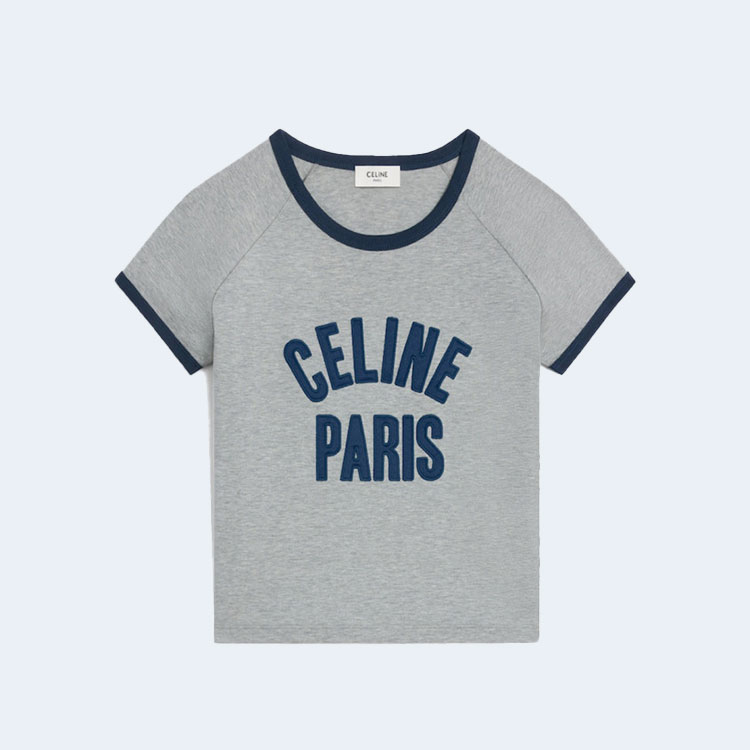 셀린느 티셔츠 코튼 저지 RX05B5