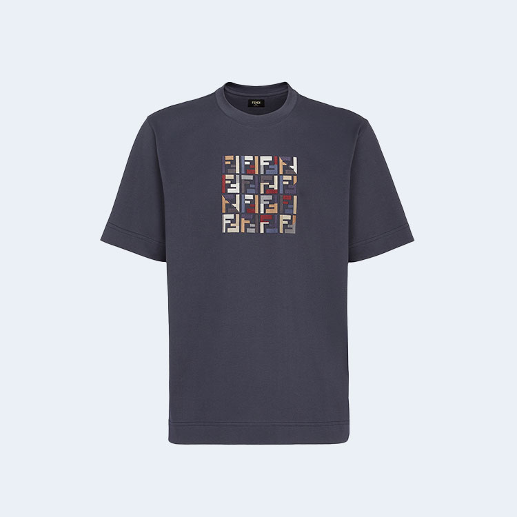 펜디 발렌타인 데이 리미티드 에디션 티셔츠 블루