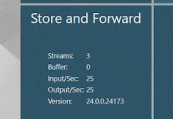 Store & Forward : 데이터 무손실