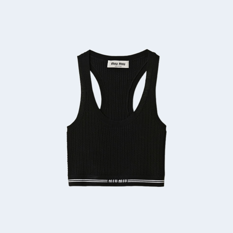 미우미우 비스코스 탑