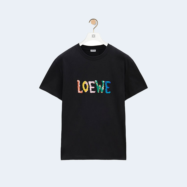 로에베 릴랙스 핏 코튼 티셔츠