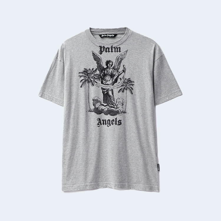 팜 엔젤스 유니버시티 티셔츠 그레이