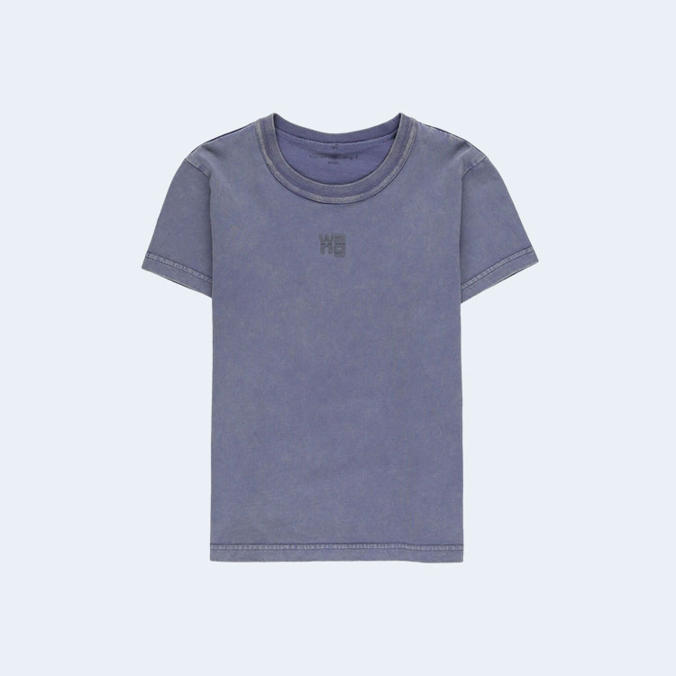 알렉산더왕 로고 프린트 저지 티셔츠