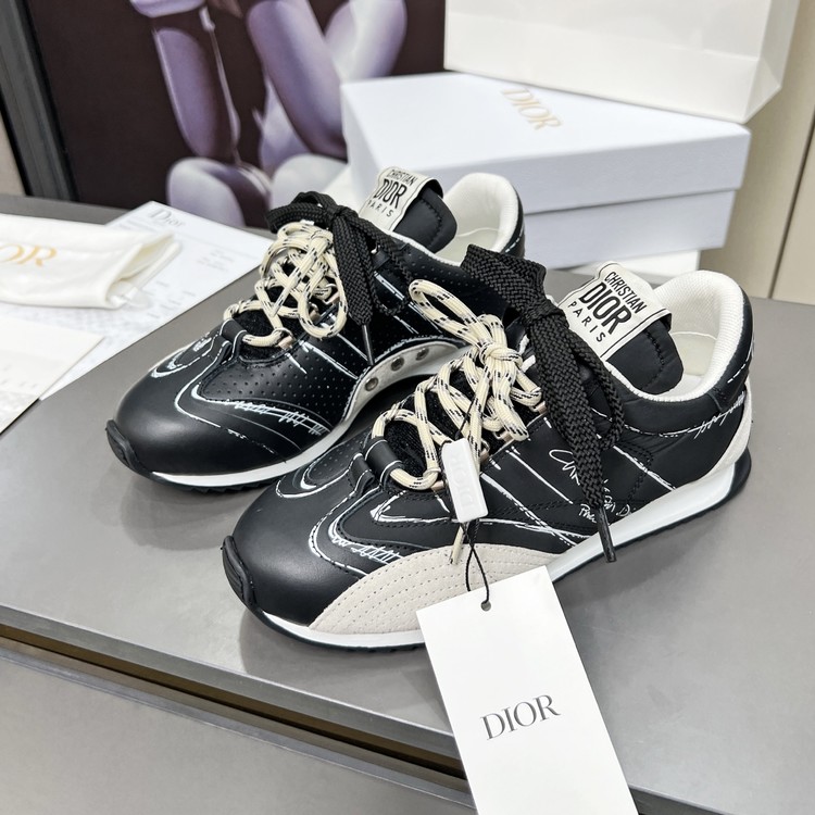 디올 25ss 디 스케치 스니커즈
