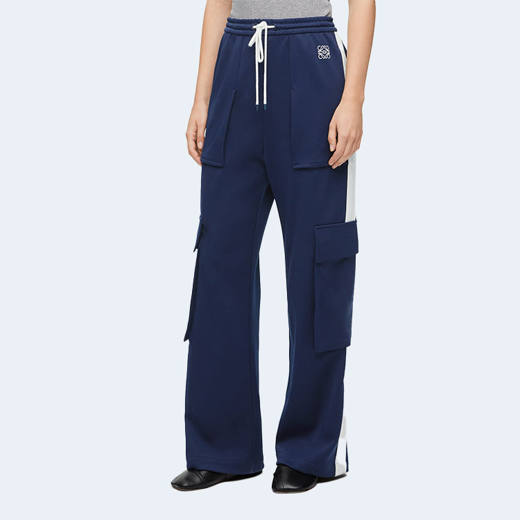 로에베 테크니컬 저지 카고 트랙수트 팬츠