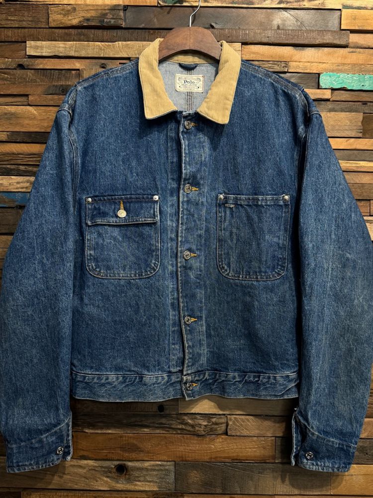 Dungaree Ralph Lauren Polo Denim Jacket Vintage Polo Ralph Lauren