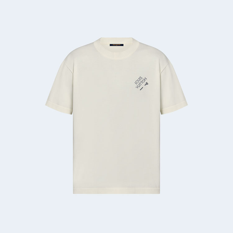 루이비통 시그니처 쇼트 슬리브 티셔츠 1AATX6