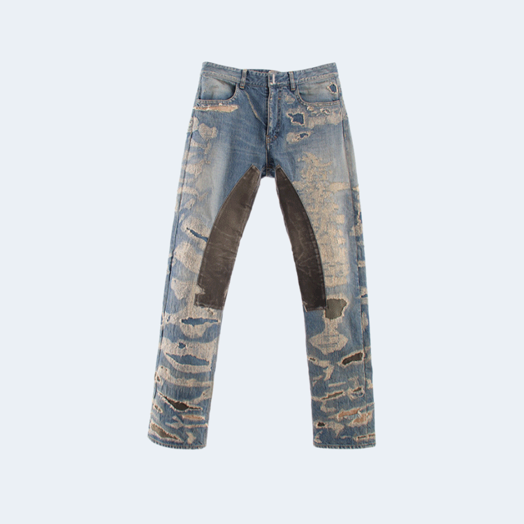 지방시 디스트로이드 데님 팬츠