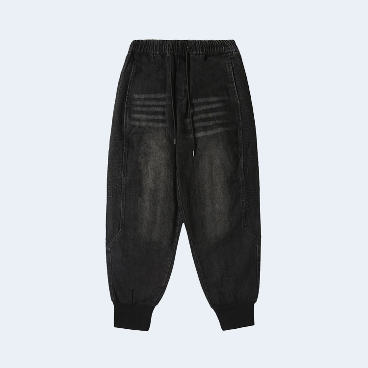 발렌시아가 파리스 엠버스드 조거 팬츠