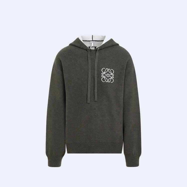 로에베 후드 울 스웨터