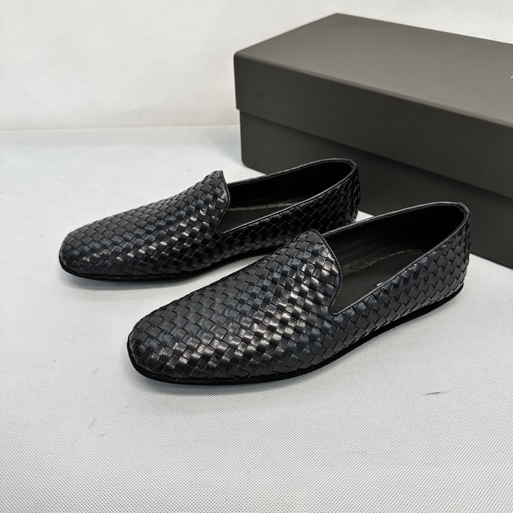 보테가 베네타 엘가노벰버 인트레치아토 로퍼 블랙