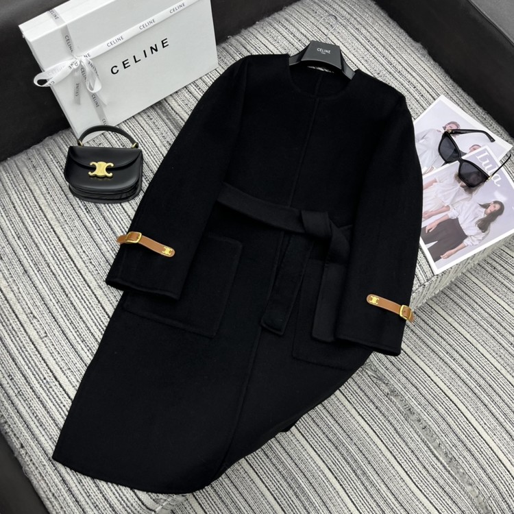 셀린느 25FW 더블 페이스 캐시미어 코트