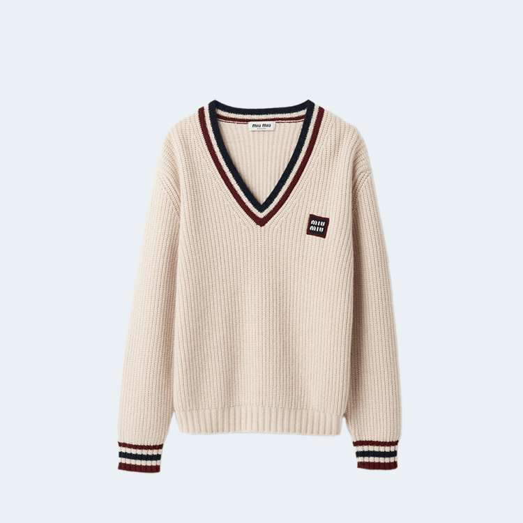 미우미우 캐시미어 스웨터