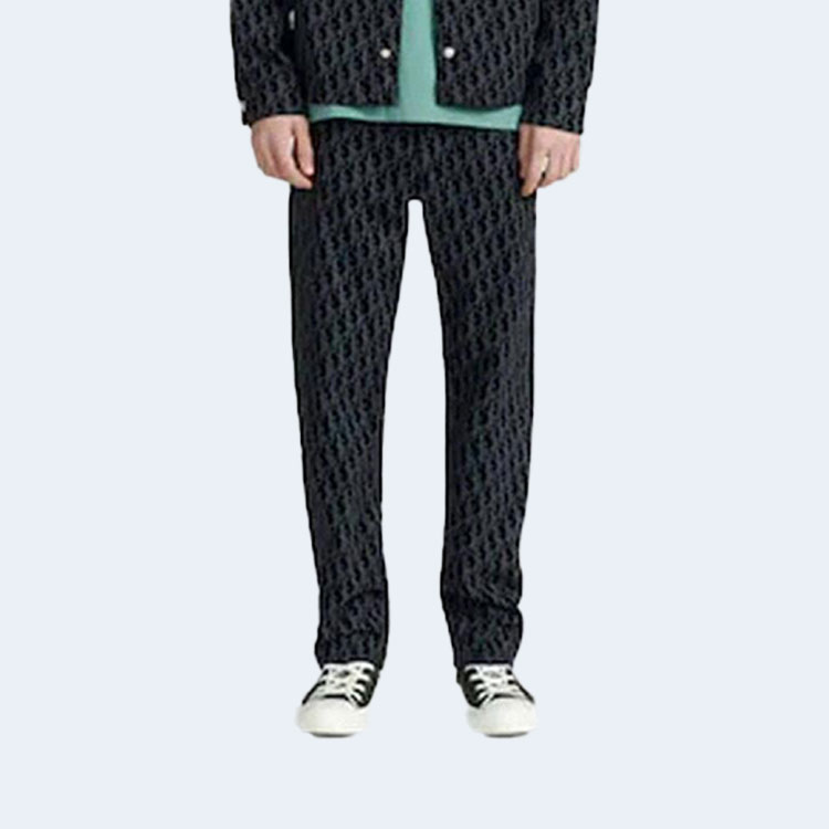 디올 오블리크 진 네이비